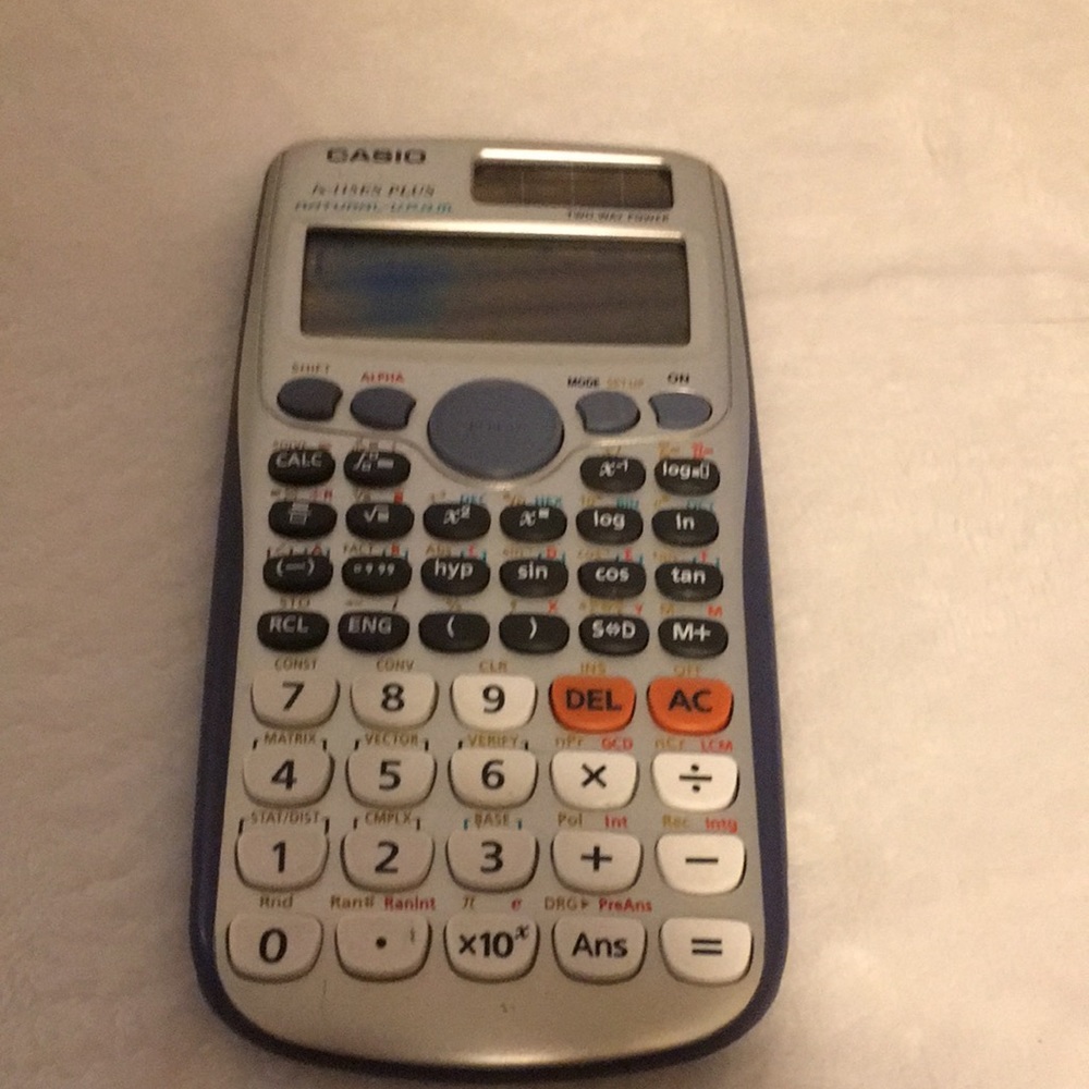 Casio fx-115ES Plus Natural-V.P.A.M. two way power calculator